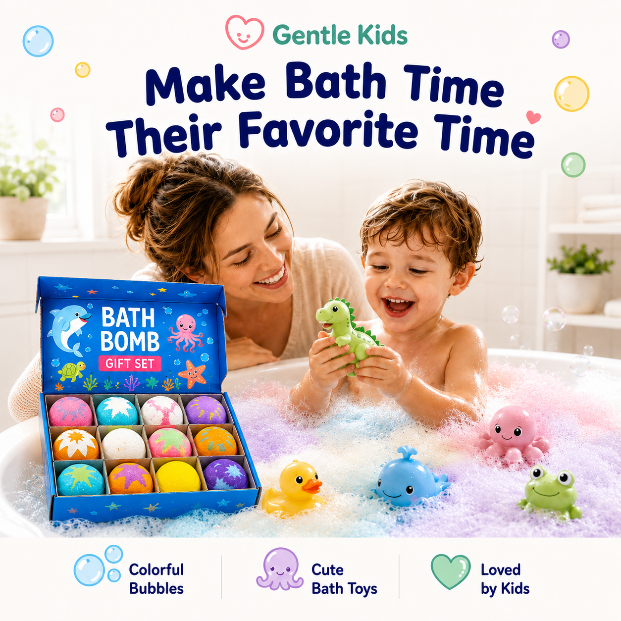 1 Surprise Bath Bomb + 1 Hidden Ocean Toy — A$9.99 each