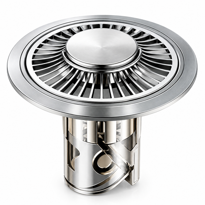 Keepbetterlily Round Floor Drain Insert with Radial Openings