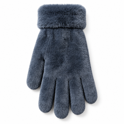 Keepbetterlily® Plush Faux-Fur Winter Gloves