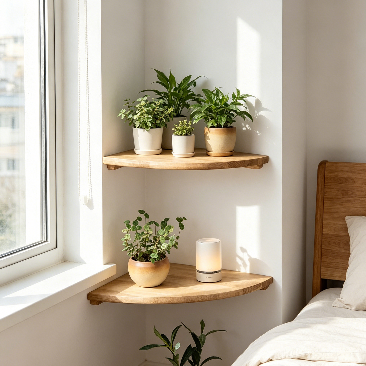 Wall Mounted Floating Shelves – Space Saving Storage for Small Rooms & Apartments