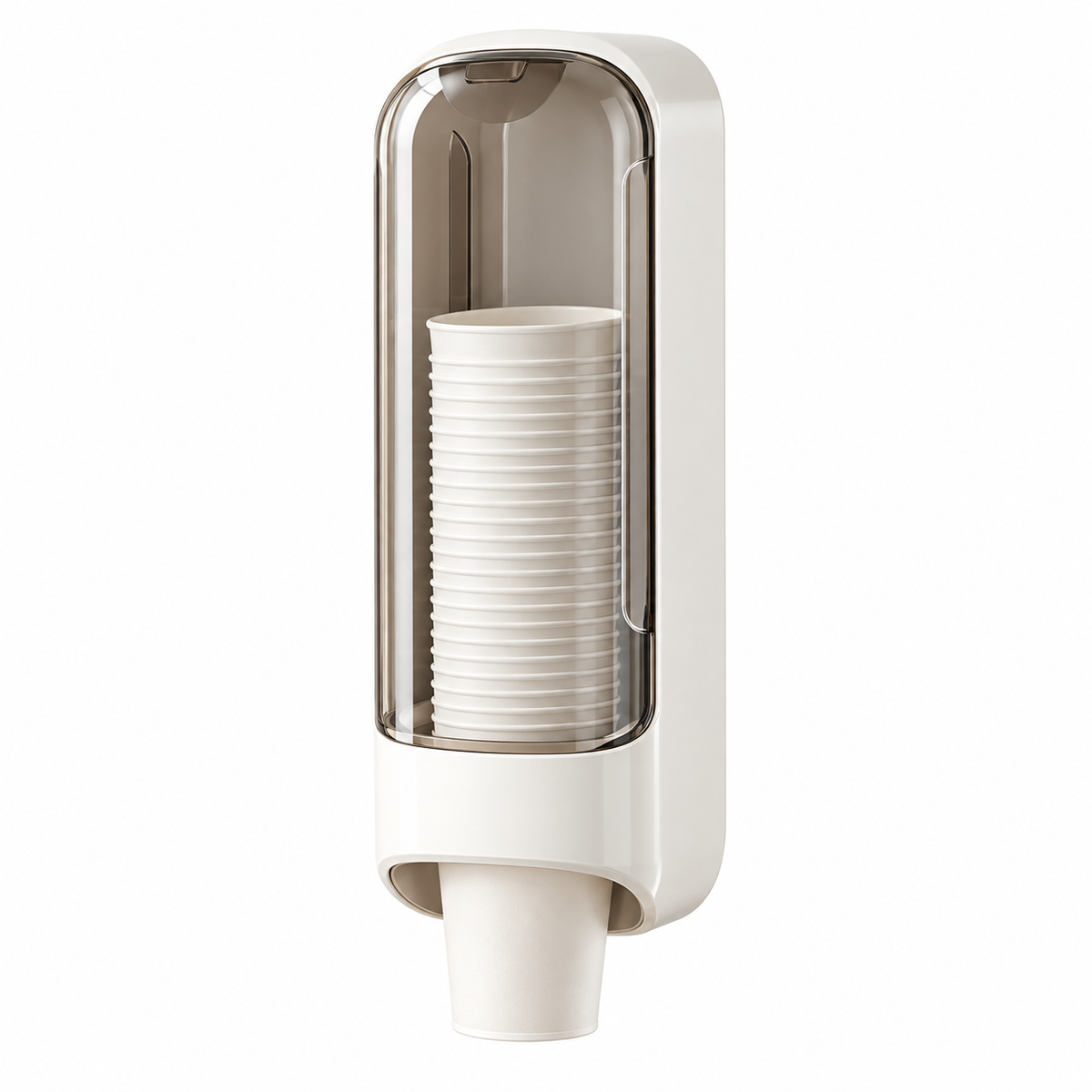 Keepbetterlily Cup Dispenser with Transparent Front Cover