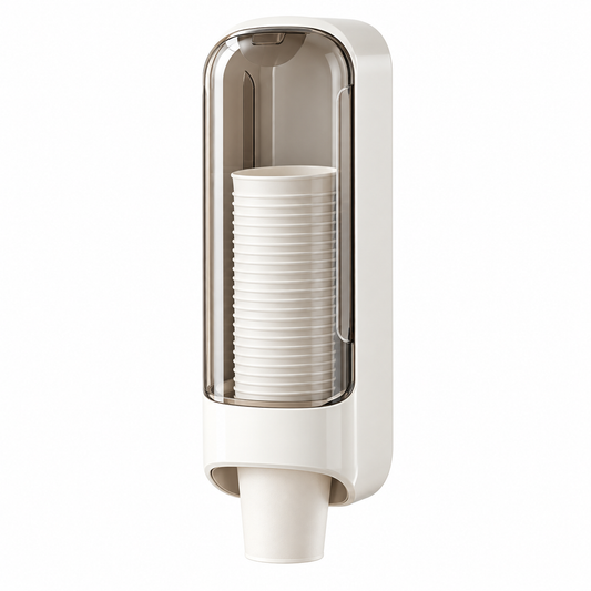 Keepbetterlily Cup Dispenser with Transparent Front Cover