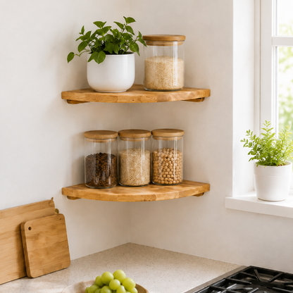 Wall Mounted Floating Shelves – Space Saving Storage for Small Rooms & Apartments